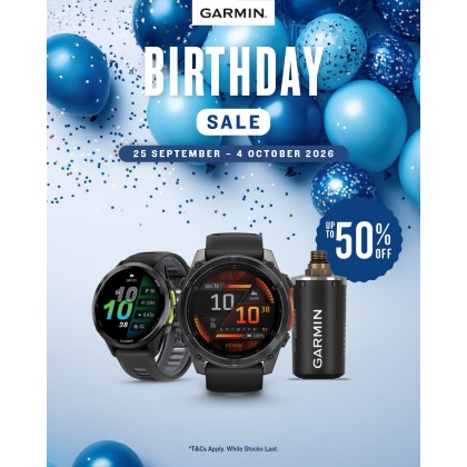 It’s Garmin’s Birthday , Garmin Birthday Promotion Malaysia 2026